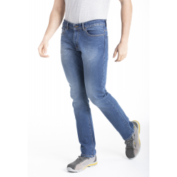 Jeans uomo vestibilità regular elasticizzato e spazzolato spesso Rica Lewis