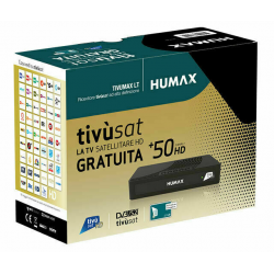 HUMAX Tivumax LT Ricevitore Satellitare HD-3800S2 - Nero