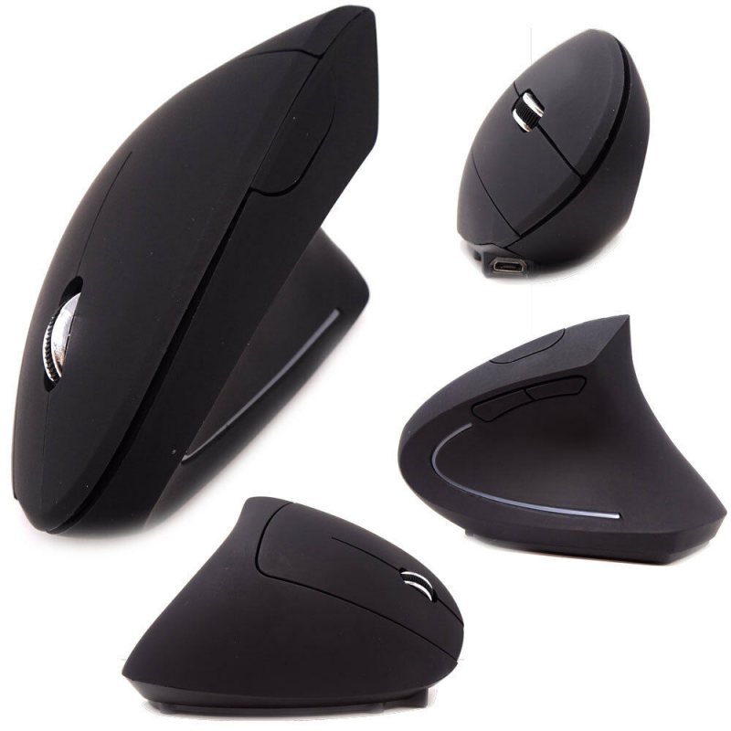 Mouse Verticale ergonomico Wireless 5 tasti Mac/WIN 800-1200-1600 - System  Shop