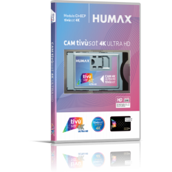 CAM TIVUSAT HUMAX 4K ULTRA HD MODULO SMARTCAM CERTIFICATA CI+EPC CON TESSERA