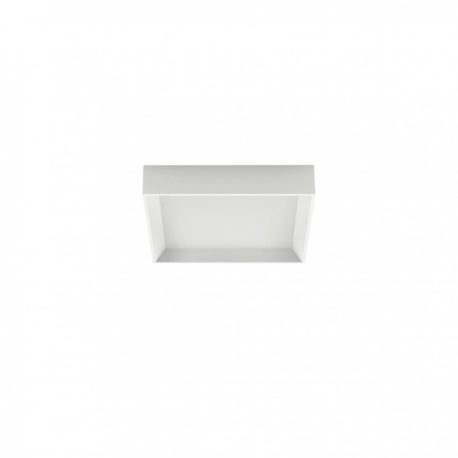 Linea Light - Tara Q AP PL LED L - Plafoniera moderna quadrata colore Bianco