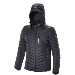 DIADORA UTILITY GIACCA DA LAVORO PADDED JACKET OSLO NERO 177267 80013