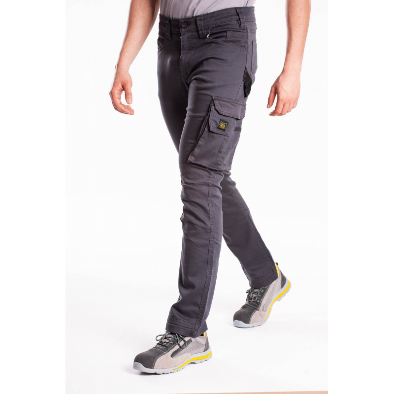 eternal Cilia Edition Pantaloni da lavoro elasticizzati comfort fit Rica Lewis Ardesia - System  Shop