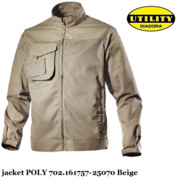 GIACCA DA LAVORO DIADORA UTILITY JACKET POLY BEIGE 161757 25070