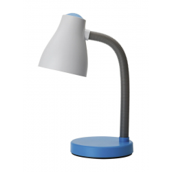PERENZ Lampada da scrivania flessibile 1xE27 Azzurro illuminazione Tavolo