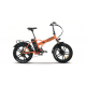 Bici elettrica pieghevole Airbike FAT 20 S Arancione 250W 36V pedalata assistita