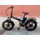 Bici elettrica pieghevole Airbike FAT 20 S Nero/Arancione 250W 36V pedalata assistita
