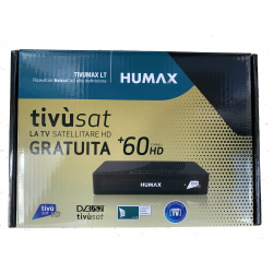 HUMAX Tivumax LT Ricevitore Satellitare HD-3801S2 - Nero Nuovo Modello