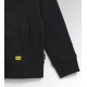 Diadora Utility Felpa da lavoro SWEATSHIRT FZ LITEWORK Nero 175943 80013