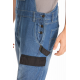 Salopette multitasche di JEANS RICA LEWIS JIMMY 100% cotone bretelle elastiche