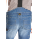 Salopette multitasche di JEANS RICA LEWIS JIMMY 100% cotone bretelle elastiche