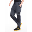 Pantaloni da lavoro stile jogg WOGG Grigio Rica Lewis