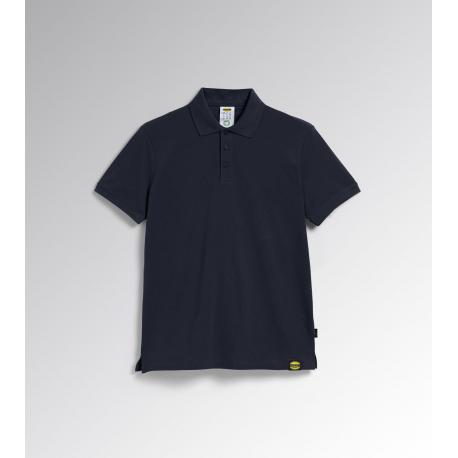 Diadora Utility POLO MC ATLAR ORGANIC MANICA CORTA BLU CLASSICO 177955 60062