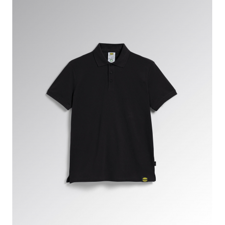 Diadora Utility POLO MC ATLAR ORGANIC MANICA CORTA NERO 177955 80013
