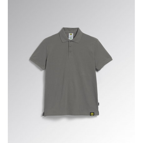 Diadora Utility POLO MC ATLAR ORGANIC MANICA CORTA GRIGIO ACCIAIO 177955 75070