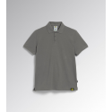 Diadora Utility POLO MC ATLAR ORGANIC MANICA CORTA GRIGIO ACCIAIO 177955 75070