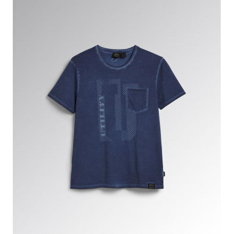 Diadora Utility T-SHIRT URBAN manica corta BLU INFINITO 178758 60027