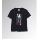 Diadora Utility T-SHIRT GRAPHIC ORGANIC BLU CORSARO 176914 C9778