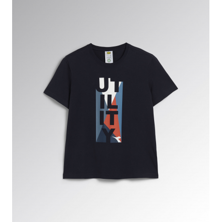 Diadora Utility T-SHIRT GRAPHIC ORGANIC BLU CORSARO 176914 C9778