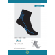 Calze modello Trail Anson compression pacchetto 3 paia Art. 2078 Nero/blu