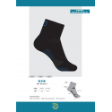 Calze modello Run Anson dry pacchetto 3 paia Art. 2076 Nero/blu