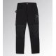 Diadora Utility PANT CARBON SOFTSHELL PERF Pantalone performance NERO 179459 