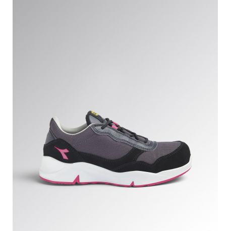 Scarpe Antinfortunistiche Diadora Utility Donna ATHENA TEXT LOW S1PL FO SR ESD NERO FUMO/POMODORO 179903 D0458