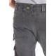Jeans da lavoro elasticizzati JOBGR dalla vestibilità comoda Grigio RICA LEWIS