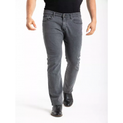Jeans da lavoro taglio dritto comfort denim stretch grigio WORK11 Grigio RICA LEWIS