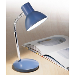 PERENZ LAMPADA DA TAVOLO FLESSIBILE E14 40W BLU