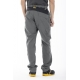 Pantaloni lavoro tecnici multi tasca Fiberflex da uomo LONGTEC Rica Lewis GRIGIO