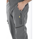Pantaloni lavoro tecnici multi tasca Fiberflex da uomo LONGTEC Rica Lewis GRIGIO