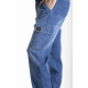 Pantaloni da lavoro stile carpenter stretch Fibreflex CUTTER3 blu