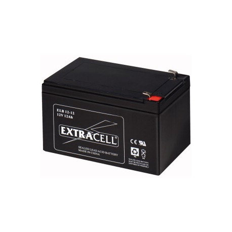 Batteria al Piombo 12V 12 Ah Ricaricabile - Extracell